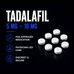 Erectile Dysfunction - Tadalafil, 30 pills @ 10mg