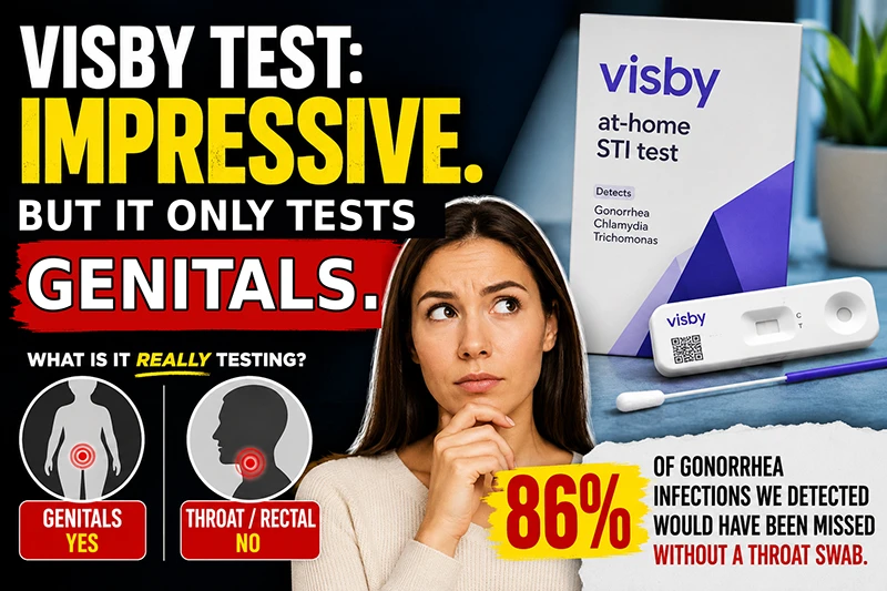 Visby’s Test May Not Tell You If You Have Gonorrhea or Chlamydia